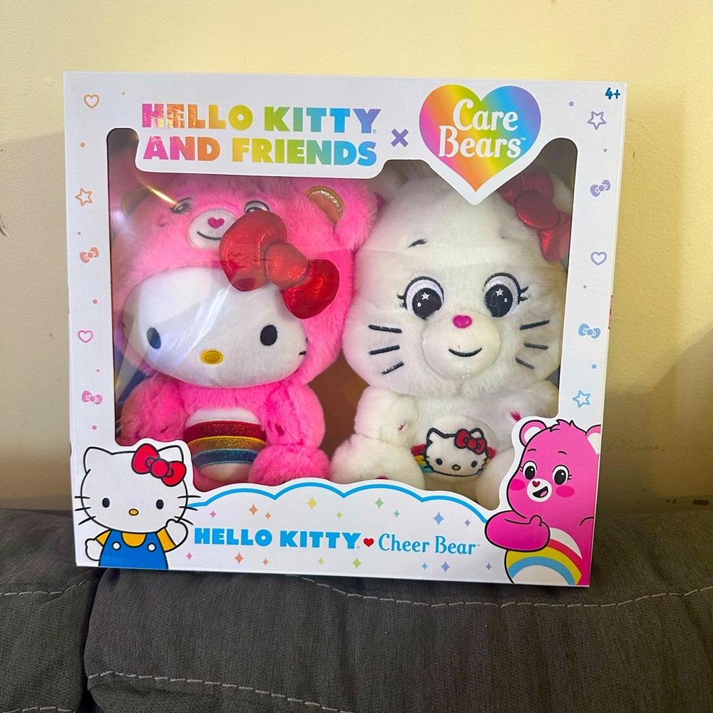 Hello Kitty & Care Bears box set NIP
